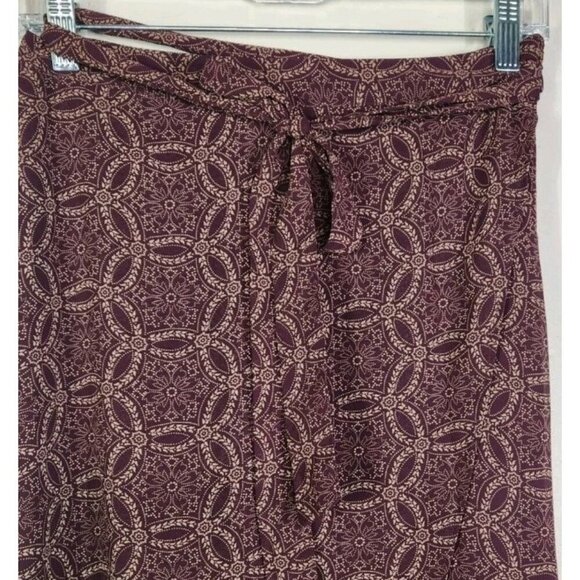 Forever 21 Midi Wrap Contemporary Skirt Women Size M Coastal - Picture 3 of 10